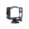 For Insta360 Ace / Ace Pro PC Cage Expansion Adapter Frame with Dual Cold Shoe Bases