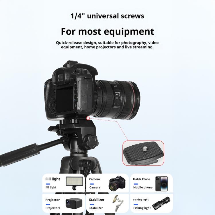 3520 Universal Selfie Live Tripod Mount with Head & Phone Clamp — view 11