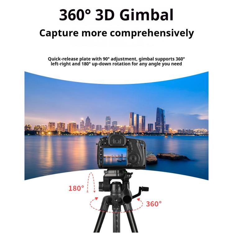 3520 Universal Selfie Live Tripod Mount with Head & Phone Clamp — view 9