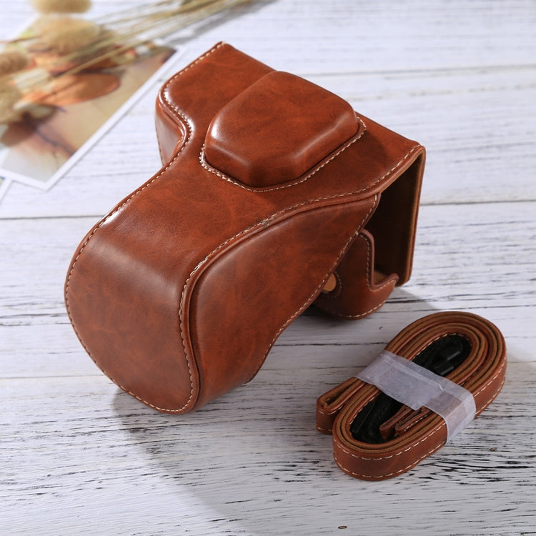 Full Body Camera PU Leather Case Bag with Strap for FUJIFILM XT10 / XT20 (16-50mm / 18-55mm Lens), For FUJI XT10