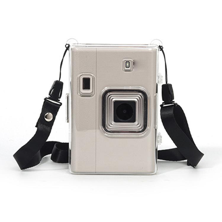 Protective Crystal Shell Case with Shoulder Strap, For FUJIFILM instax mini Liplay+