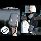 For Insta360 X4 STARTRC Camera Carry Case with Carabiner & Strap