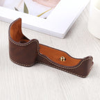 1/4 inch Thread PU Leather Camera Half Case Base for Sony A6400 / ILCE-A6400 — For Sony A6400