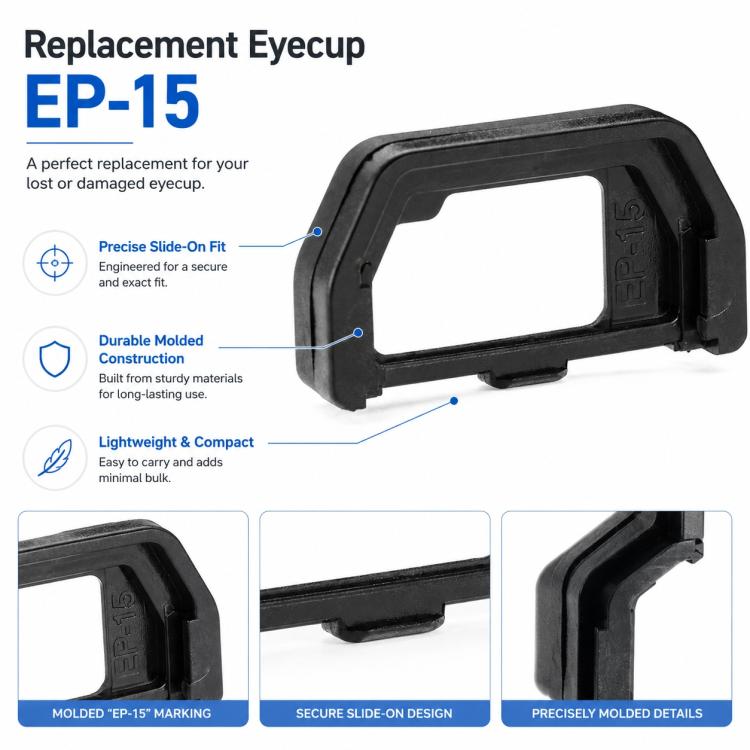 EP-15 Eyepiece Eyecup for Olympus E-M10 Mark II / E-M5 Mark II
