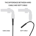 F99 HD Mobile Phone Endoscope, 8mm Waterproof Pipe Endoscope, Wifi Version, Hardwire, Length: 2m