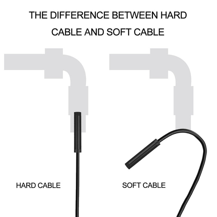 F99 HD Mobile Phone Endoscope, 8mm Waterproof Pipe Endoscope, Wifi Version, Hardwire, Length: 2m