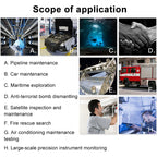 F99 HD Mobile Phone Endoscope, 8mm Waterproof Pipe Endoscope, Wifi Version, Hardwire, Length: 2m