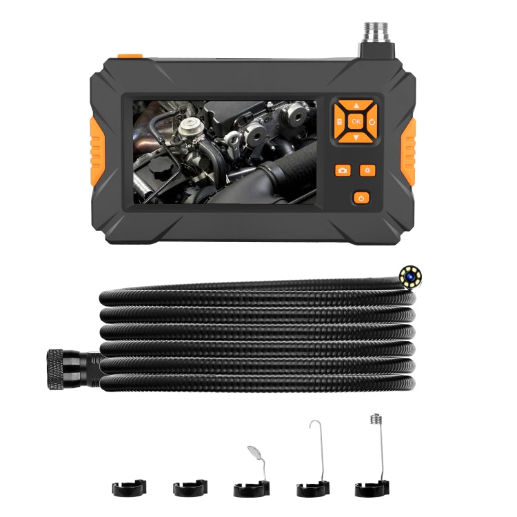 P30 8mm IP67 Waterproof 4.3 inch HD Portable Endoscope Snake Tube Industrial Endoscope, Cable Length: 3m