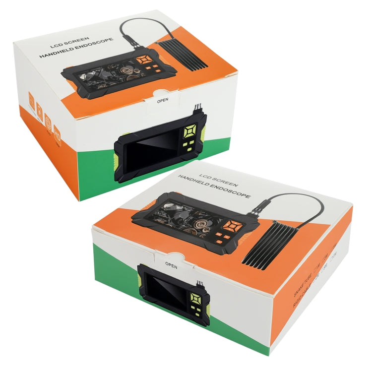 P30 8mm IP67 Waterproof 4.3 inch HD Portable Endoscope Snake Tube Industrial Endoscope, Cable Length: 3m