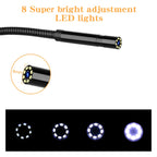 P30 8mm IP67 Waterproof 4.3 inch HD Portable Endoscope Snake Tube Industrial Endoscope, Cable Length: 3m