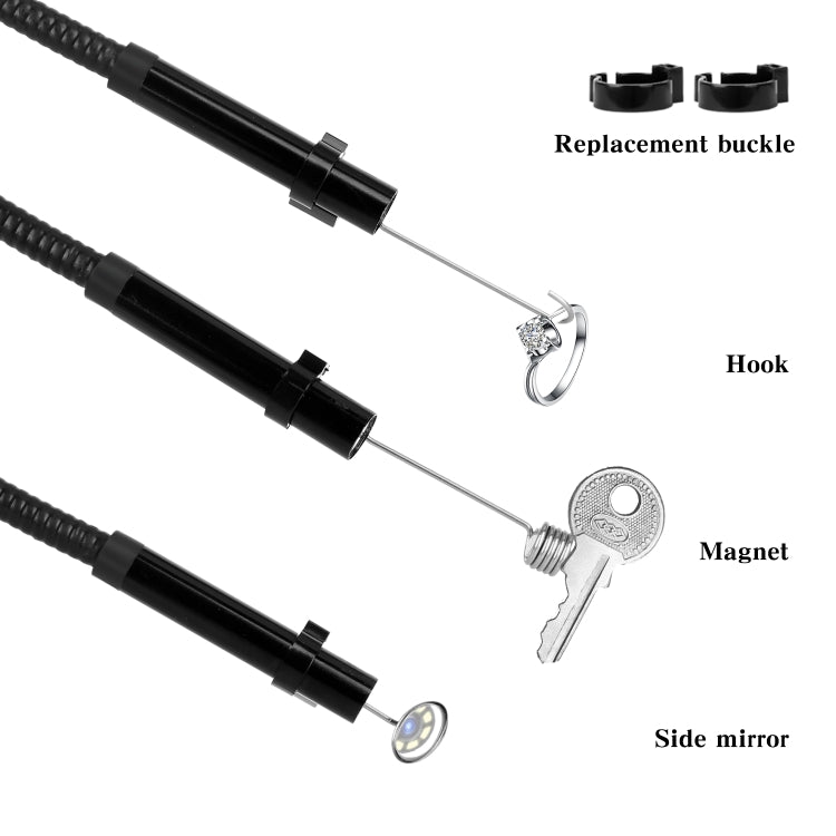 P30 8mm IP67 Waterproof 4.3 inch HD Portable Endoscope Snake Tube Industrial Endoscope, Cable Length: 3m