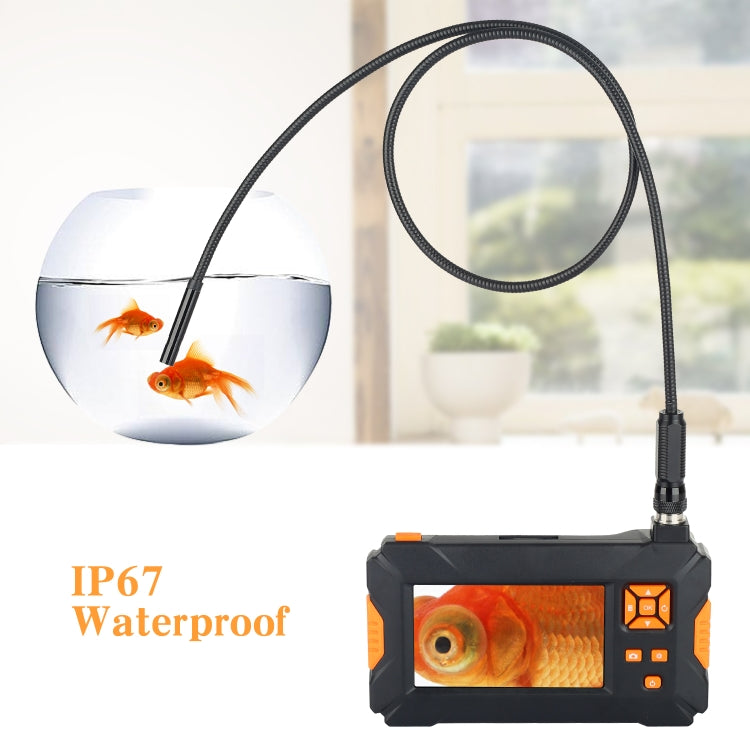 P30 8mm IP67 Waterproof 4.3 inch HD Portable Endoscope Snake Tube Industrial Endoscope, Cable Length: 3m