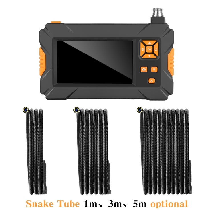 P30 8mm IP67 Waterproof 4.3 inch HD Portable Endoscope Snake Tube Industrial Endoscope, Cable Length: 3m