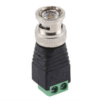 DC Power to BNC Male Adapter Connector