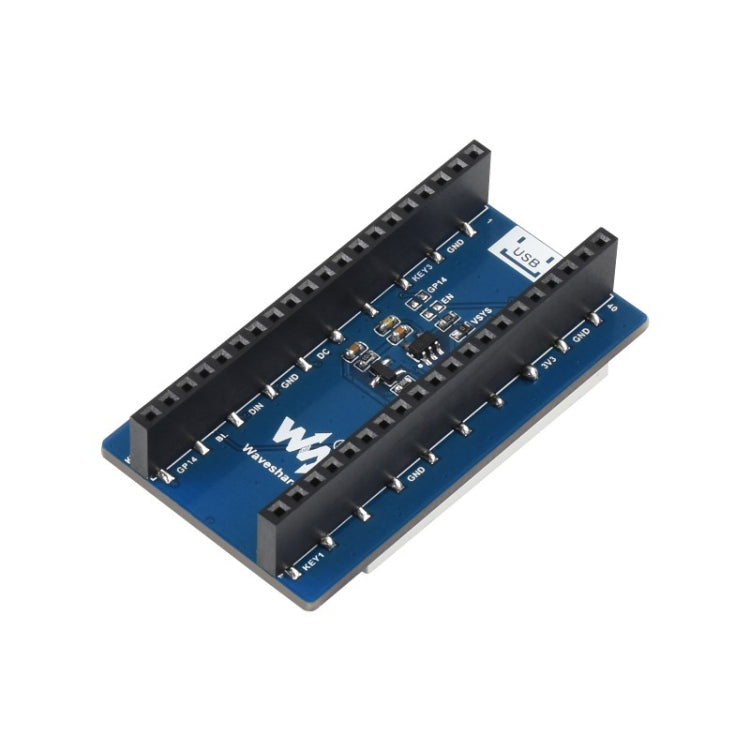 WAVESHARE 1.44 inch LCD 65K Colors 128 x 128 Display Module for Raspberry Pi Pico, SPI Interface