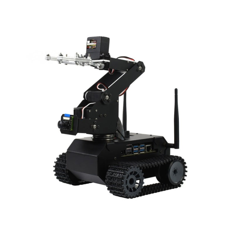 Tracked Mobile Robot Kit, Based on Jetson Nano, EU Plug, Waveshare JETANK AI