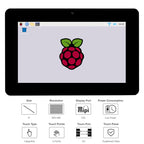WAVESHARE 8 inch 800 x 480 Capacitive Touch Display for Raspberry Pi, DSI Interface — 8 inch