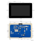 WAVESHARE 8 inch 800 x 480 Capacitive Touch Display for Raspberry Pi, DSI Interface — view 7