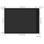 Waveshare 2.8 inch Touch Screen Expansion Fully Laminated Display For Raspberry Pi CM4 — view 2