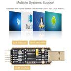 Waveshare Type-C / USB-C to UART High Band Rate Transmission Module Connectors — view 6