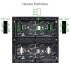 Waveshare RGB Full-Color LED Matrix Panel, 3mm Pitch, 64 x 64 Pixels, Adjustable Brightness