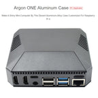 Waveshare Argon One Aluminum Case For Raspberry Pi 4, with Safe Power Button
