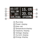OLED 20A Universal Voltage Current Power Meter — view 4
