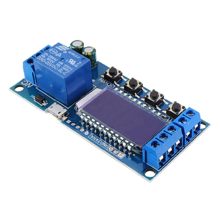 XY-LJ02 6-30V Micro USB Digital LCD Display Time Delay Relay Module Control Timer Switch