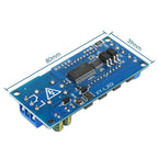 XY-LJ02 6-30V Micro USB Digital LCD Display Time Delay Relay Module Control Timer Switch