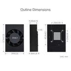 Waveshare Dedicated Cooling fan for Jetson TX2 NX — For Jetson TX2 NX