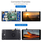 Waveshare 5.5 inch 1440 x 2560 2K Capacitive Touch LCD Display IPS Screen for Raspberry Pi, HDMI Interface