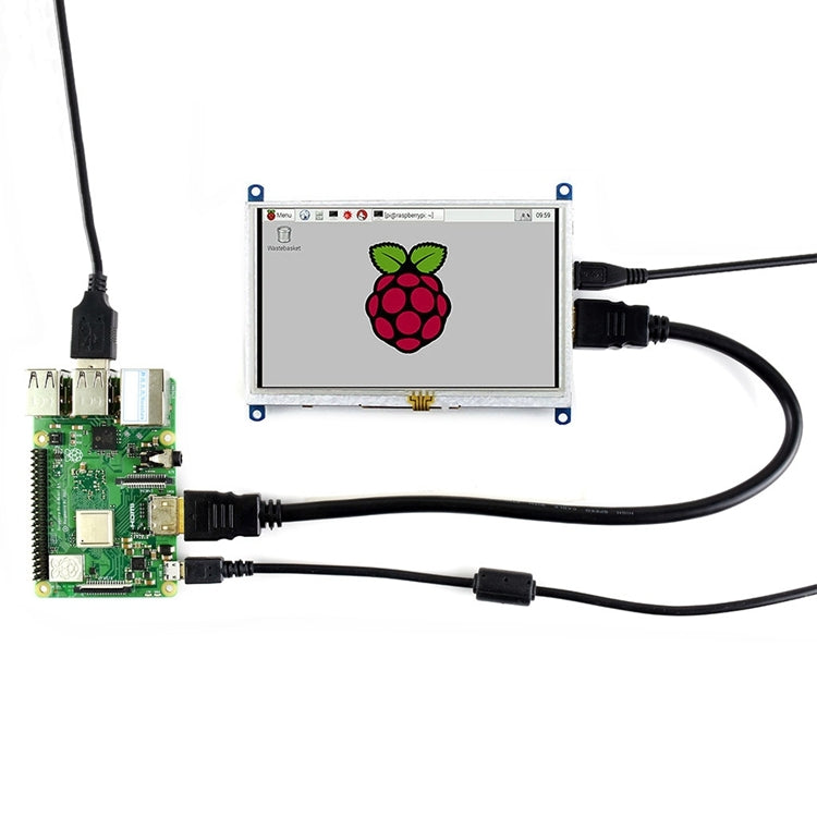 WAVESHARE 5 Inch HDMI LCD (B) 800x480 Touch Screen for Raspberry Pi Supports Various Systems — view 5
