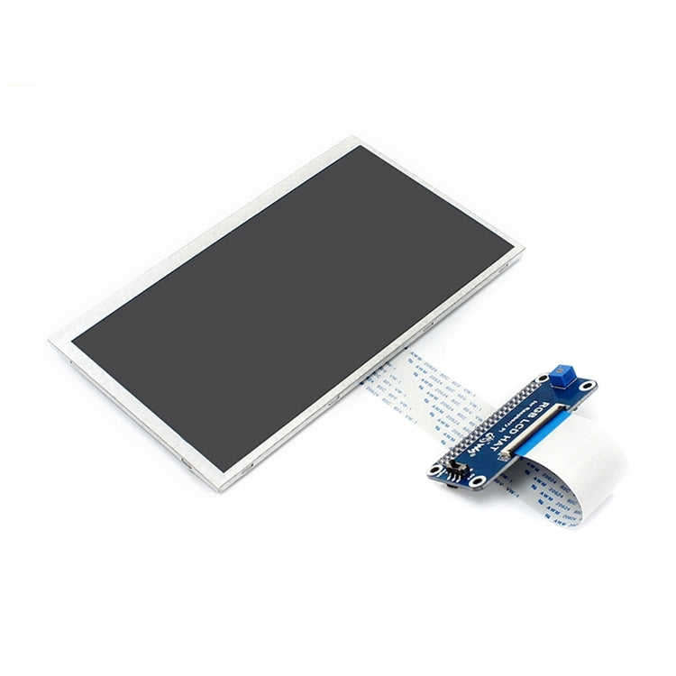 WAVESHARE 7inch LCD IPS 1024x600 Display for Raspberry Pi,DPI Interface, 7inch LCD IPS — 7inch LCD IPS