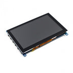 WAVESHARE 5 Inch HDMI LCD (H) 800x480 Touch Screen for Raspberry Pi Supports Various Systems