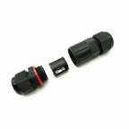 XYS20 IP68 Waterproof 3 Pin Straight Cable Connector — view 4