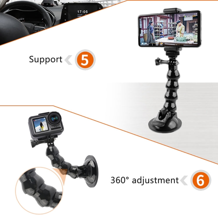 Jaws Flex Clamp Mount for GoPro, Insta360, DJI and Other Action Cameras