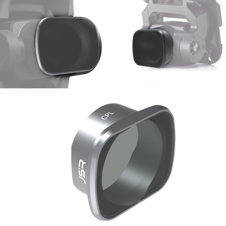 JSR CPL Lens Filter for DJI FPV, Aluminum Alloy Frame