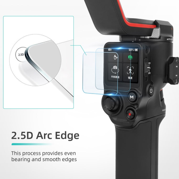 Explosion-proof Tempered Glass Screen Film, For DJI RS3 / RS3 Pro