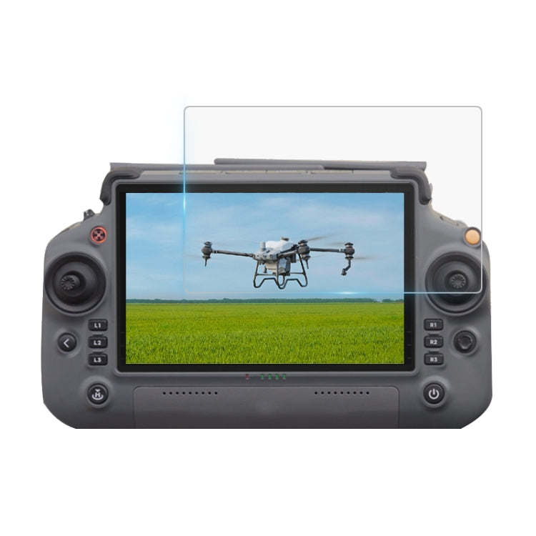 Explosion-proof Tempered Glass Drone RC Screen Film, For DJI T40 Remote Control