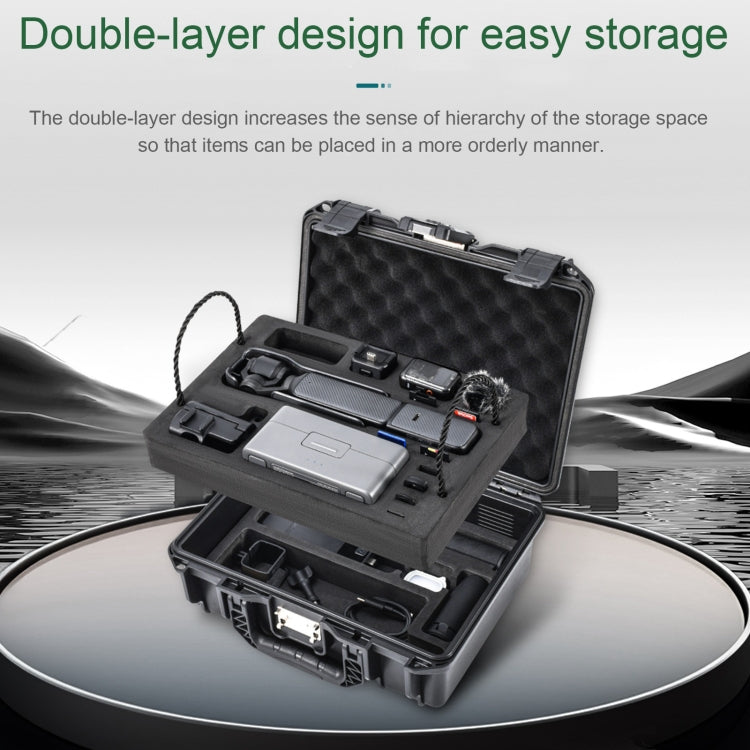 STARTRC TSA Combination Lock Waterproof EVA ABS Dual-layer Suitcase Storage Box, For DJI Osmo Pocket 3