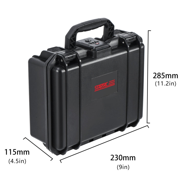 STARTRC TSA Combination Lock Waterproof EVA ABS Dual-layer Suitcase Storage Box, For DJI Osmo Pocket 3