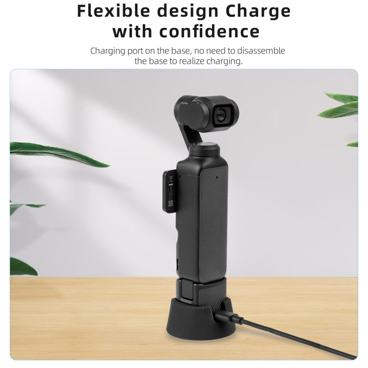 For DJI Osmo Pocket 3 STARTRC Silicone Desktop Base Bracket — view 5