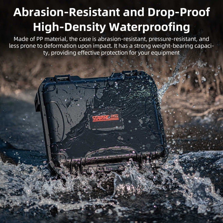 STARTRC Waterproof EVA ABS Dual-layer Suitcase Storage Box, For DJI Osmo Action 5 Pro