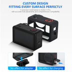 For DJI Osmo Action 5 Pro STARTRC Silicone Protective Case with Lens Cover