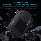 For DJI Osmo Action 5 Pro STARTRC Silicone Protective Case with Lens Cover