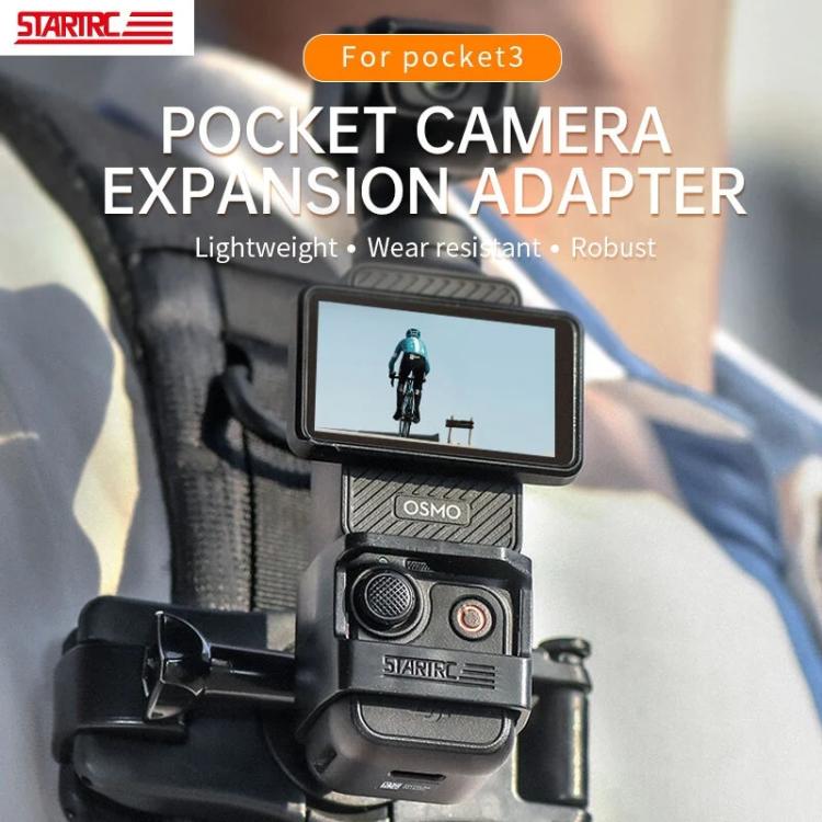 For DJI OSMO Pocket 3 STARTRC Expansion Bracket Fixed Plastic Frame