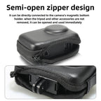 For DJI Osmo Action 5 Pro / 4 / 3 Portable Body Half Coverage Storage Box Bag