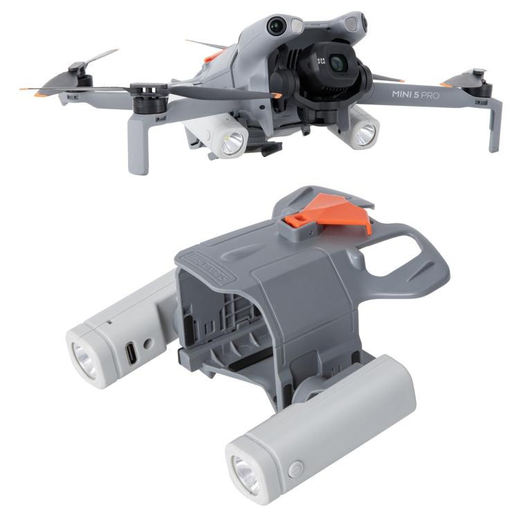 STARTRC Night Navigation Searchlight LED Flashlight Rechargeable Refill Lighting Signal Light, For DJI Mini 5 Pro