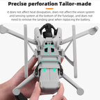BRDRC Folding Heightened Landing Gear Training Rack, For DJI Mini 3 / 3 Pro