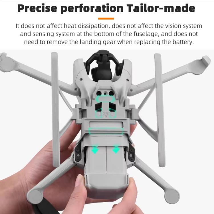 BRDRC Folding Heightened Landing Gear Training Rack, For DJI Mini 3 / 3 Pro